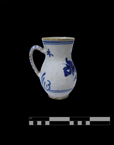 Fajánsový džbánek z Vyškovska